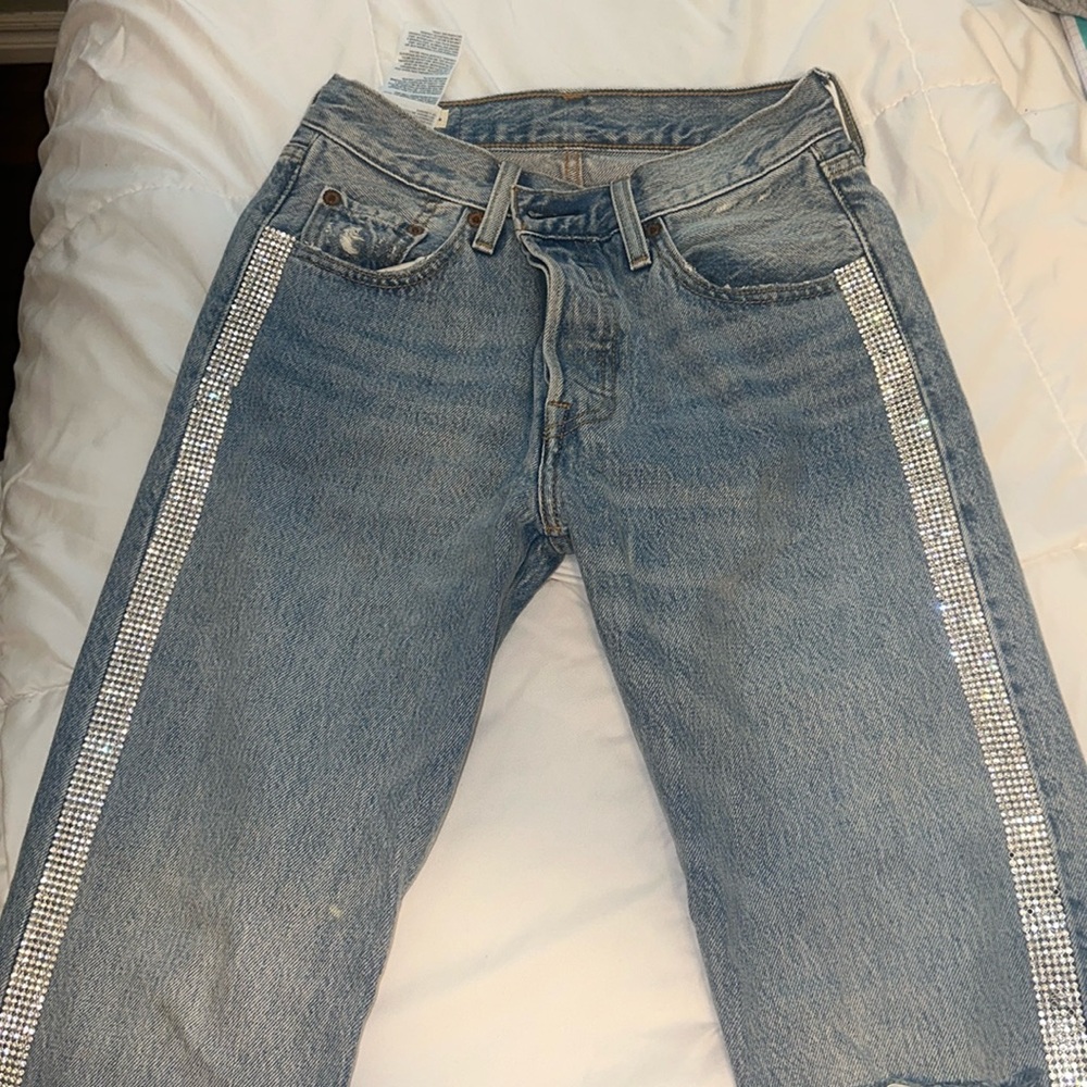 High Rise Levi 501 Jeans